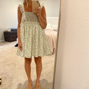 Floral mini dress